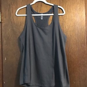 Racerback tank top
